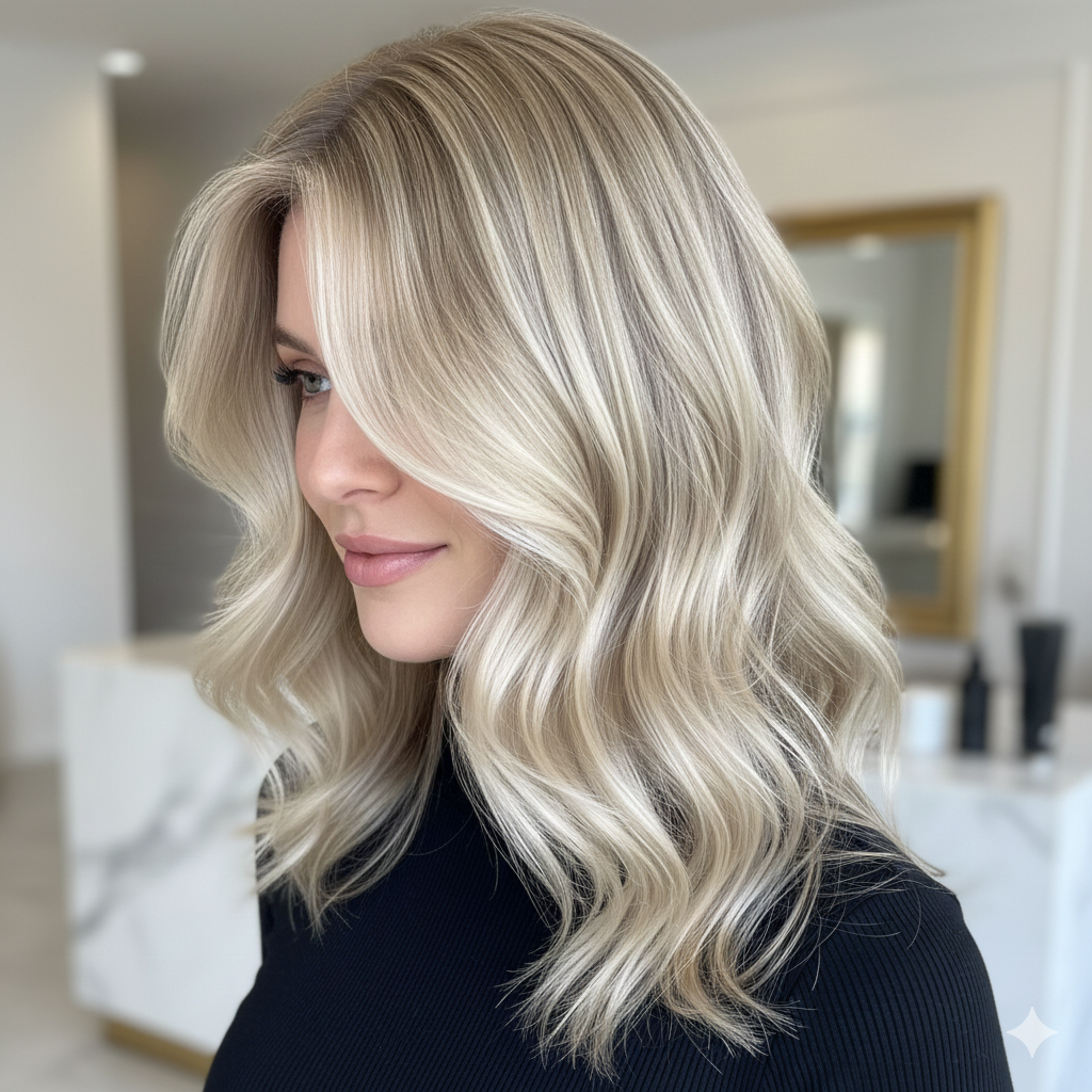 Tratamiento de Keratina en cabello liso y brillante